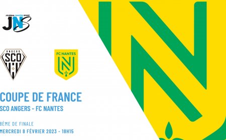 ANGERS SCO - FC NANTES en 8ème de Coupe de France