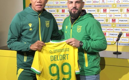 Delort explique son choix : Kombouaré, l’Europe, la ferveur nantaise.