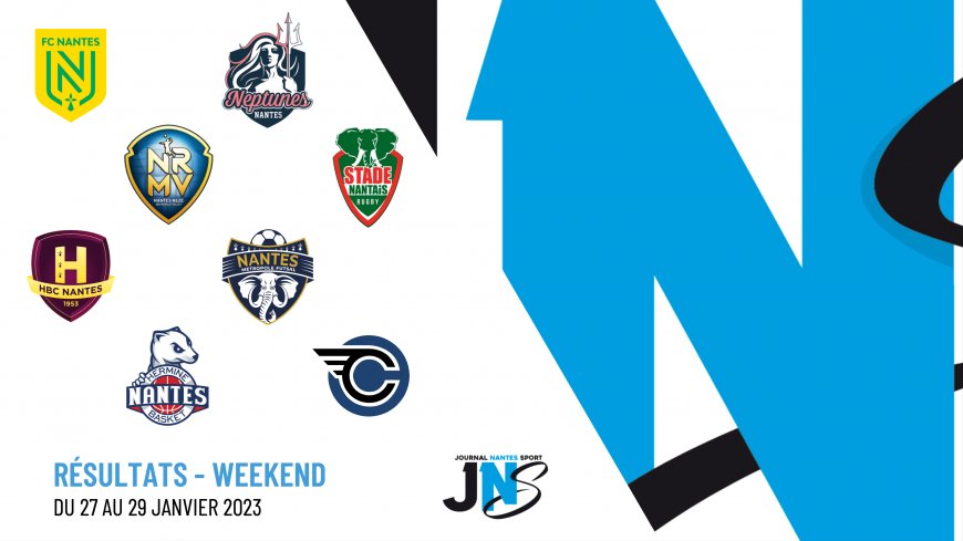 Les résultats du week-end des clubs nantais.