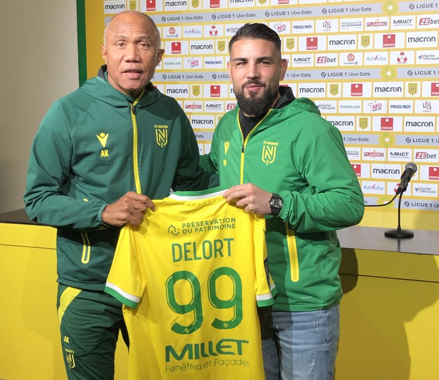 Delort explique son choix : Kombouaré, l’Europe, la ferveur nantaise.