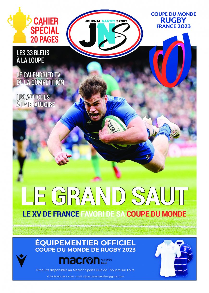 Cahier spécial de 20 pages sur le Coupe du Monde de Rugby
