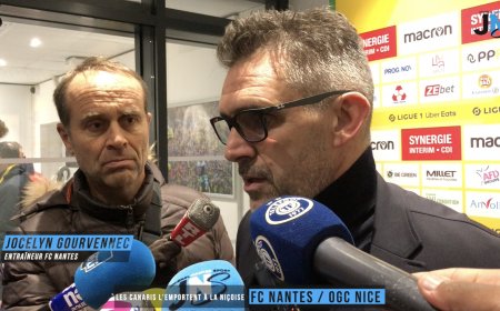 FC Nantes 1 - 0 OGC Nice ( 14e journée Ligue 1) : Les Canaris l'emportent à la Niçoise