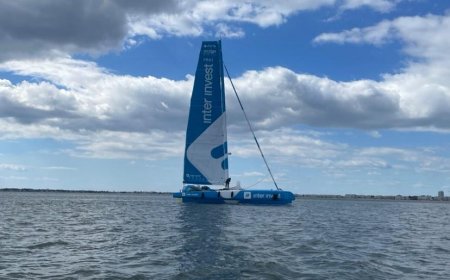 Voile : à un an de la Jacques Vabre, Matthieu Perraut apprivoise son bateau