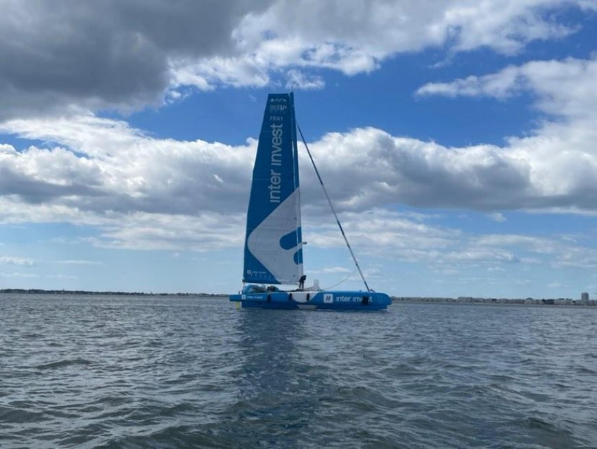 Voile : à un an de la Jacques Vabre, Matthieu Perraut apprivoise son bateau