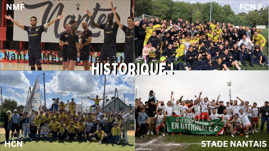 Un week-end de sport historique à Nantes !