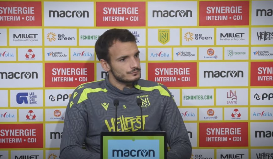Ligue 1 - FC Nantes - Pedro Chirivella : « Une réaction un peu excessive des supporters »
